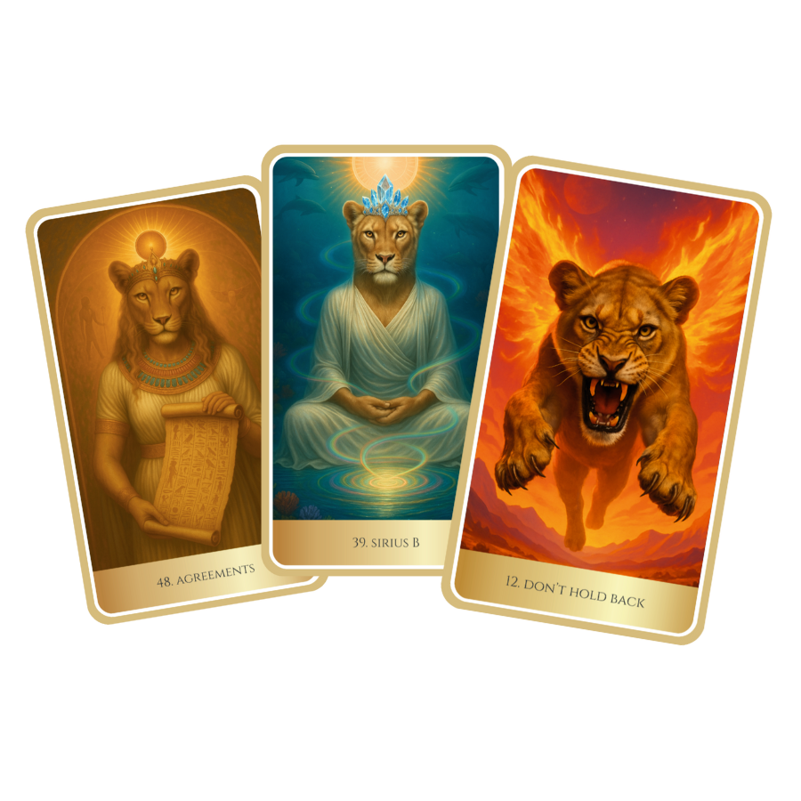 Sekhmet Oracle Cards